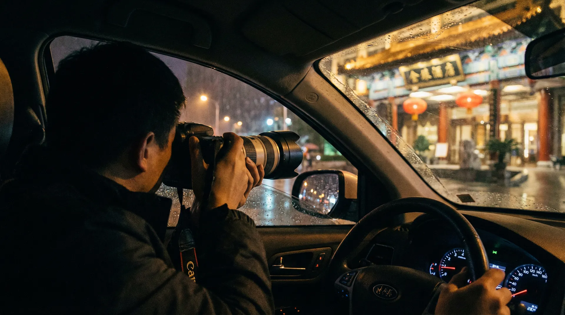 满冠娱乐app - 记者深夜跟踪拍摄明星行踪